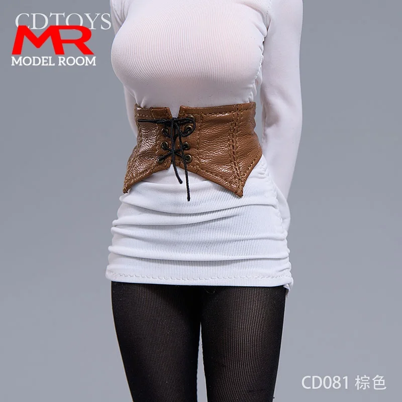 Cdtoys cd081 1/6 스케일 여성 허리 커버 거들 허리띠 장식 의류 모델 맞는 12 ''군인 액션 피규어 바디 인형