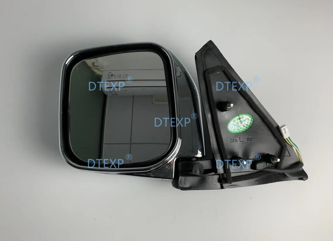 1 Pcs LHD 3 Wires Electronic Adjust Chrome Side Mirror for Pajero V30 MR300485 Rear Glass for Montero V20 2th for Shogun V40