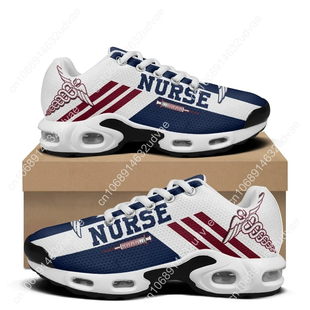 Nurse Nurseing Retirement Gifts Air Cushion Sneakers Mens Womens Teenager Sports Shoes High Quality Custom Mesh Sneaker