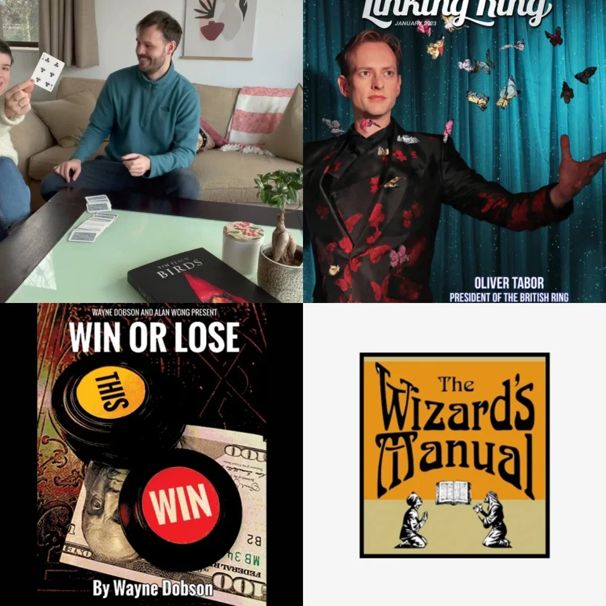 Teleport Plus by Andrew Frost，The Linking Ring January，Win or Lose By Wayne Dobson，Wizard's Manual BY Docc Hilford - Magic