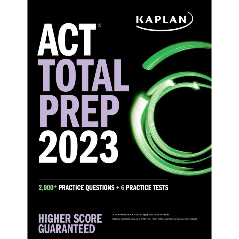 ACT Total Prep 2023 Kaplan Test Prep Kaplan Publishing 9781506282084 Book