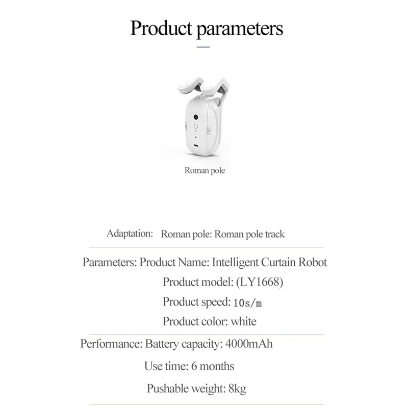 TUYA-Robot inteligente Zigbee para cortinas, barra romana, abridor de cortinas automático, Control remoto, Motor de cortina, vida inteligente