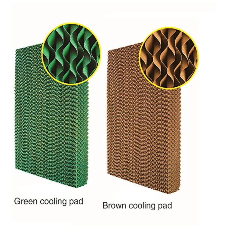 Evaporative Cooling Pad And Cooling Pad PVC Gutter Frame