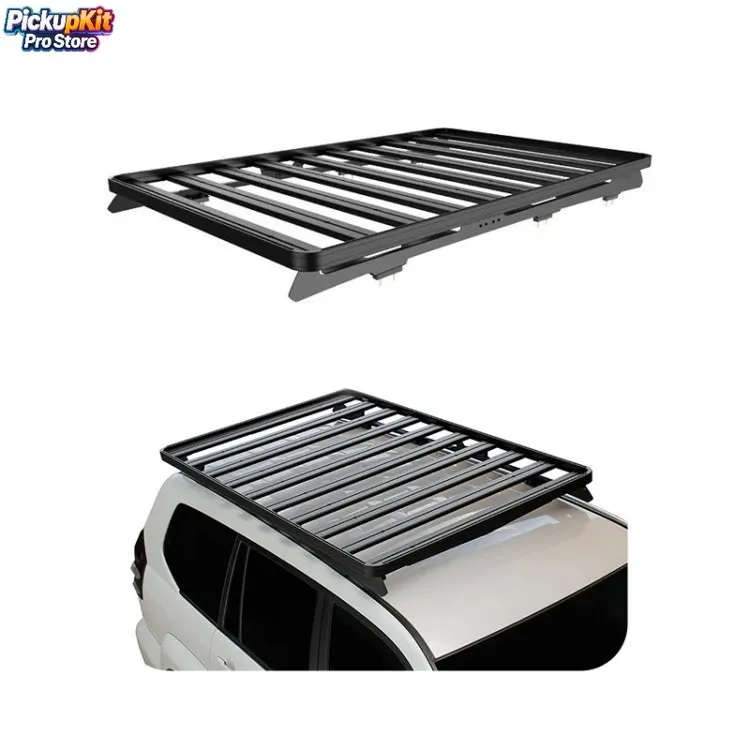

Heavy-Duty 4x4 Cargo Roof Rack Kit for Land Cruiser Prado LC120/LC150 Off-Road