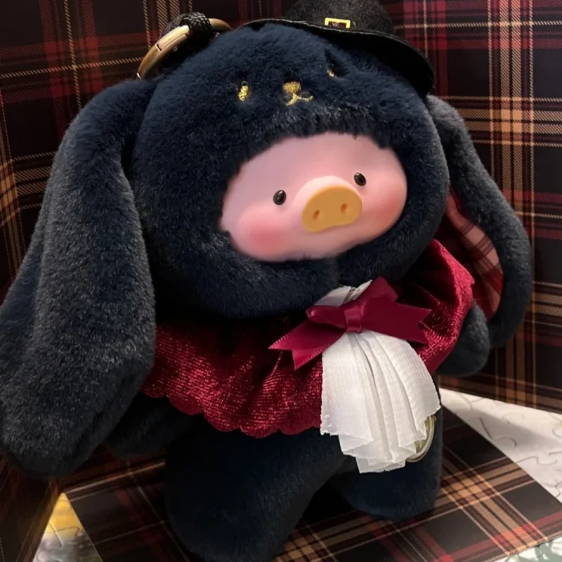 

Верхняя игрушка Консервированная Свинья Лу Гу Лу Волшебник Маленький Кролик Виниловый Подвеска Для Лица Висячая Карта Орнамент Ручной Работы В наличии