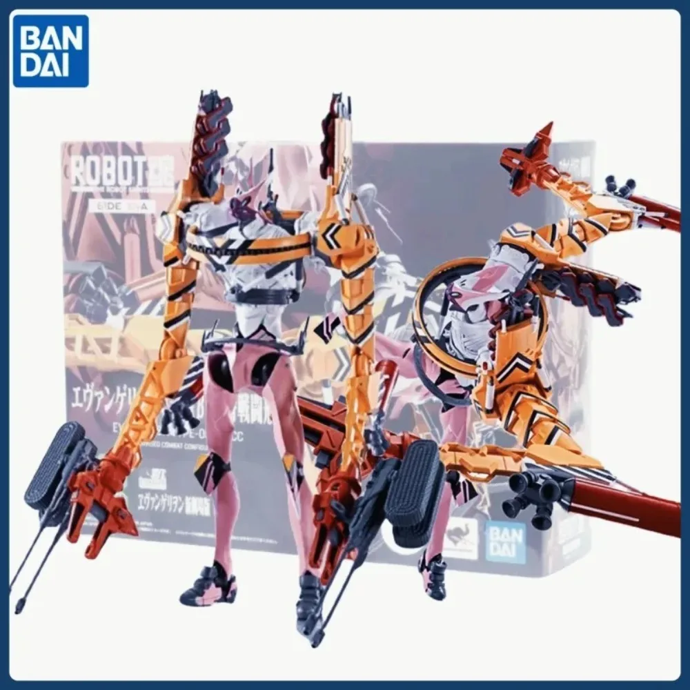 

In Stock BANDAI Original NEON GENESIS EVANGELION Type-08 Β-ICC The Robot Spirits Improvised Combat Configuration Anime Series