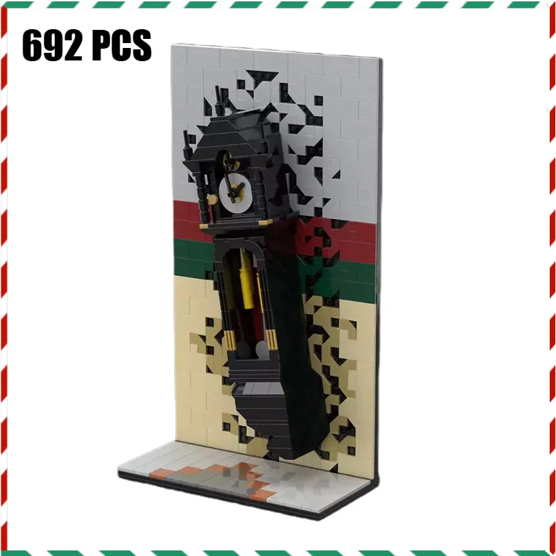 MOC Kit de construcción de vehículos de aventura vintage, modelo de coche SUV clásico de la policía Hawkins 4x4 para adultos, regalo y exhibición perfectos para bricolaje