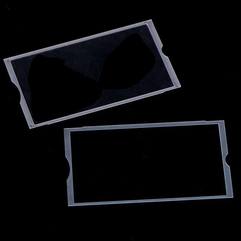 1PC For PSP Console Front Shell Cover Glass Len Replacement For PSP1000 2000 3000 LCD Screen Display Plastic Cover Len Panel