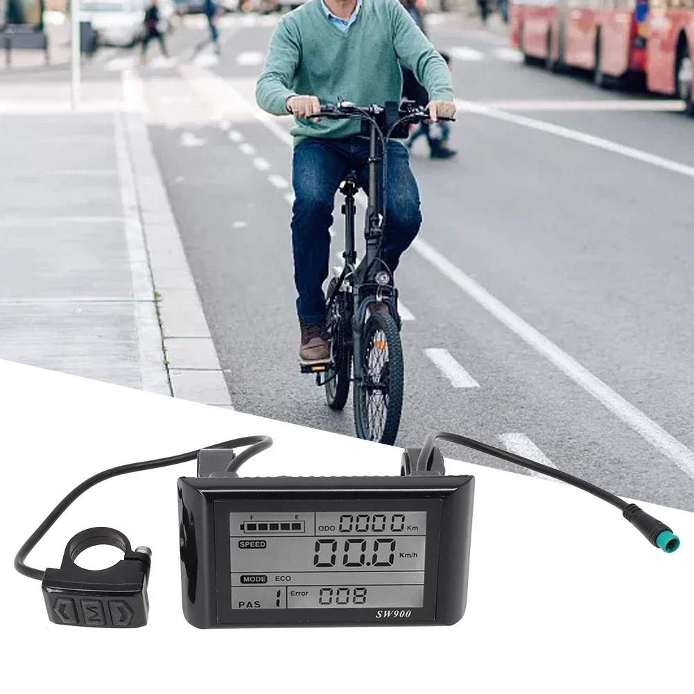 High Quality Hot Sale SW900 LCD Display Scooter Waterproof E-Bike Electric Bicycle Meter Control Panel 110*61mm