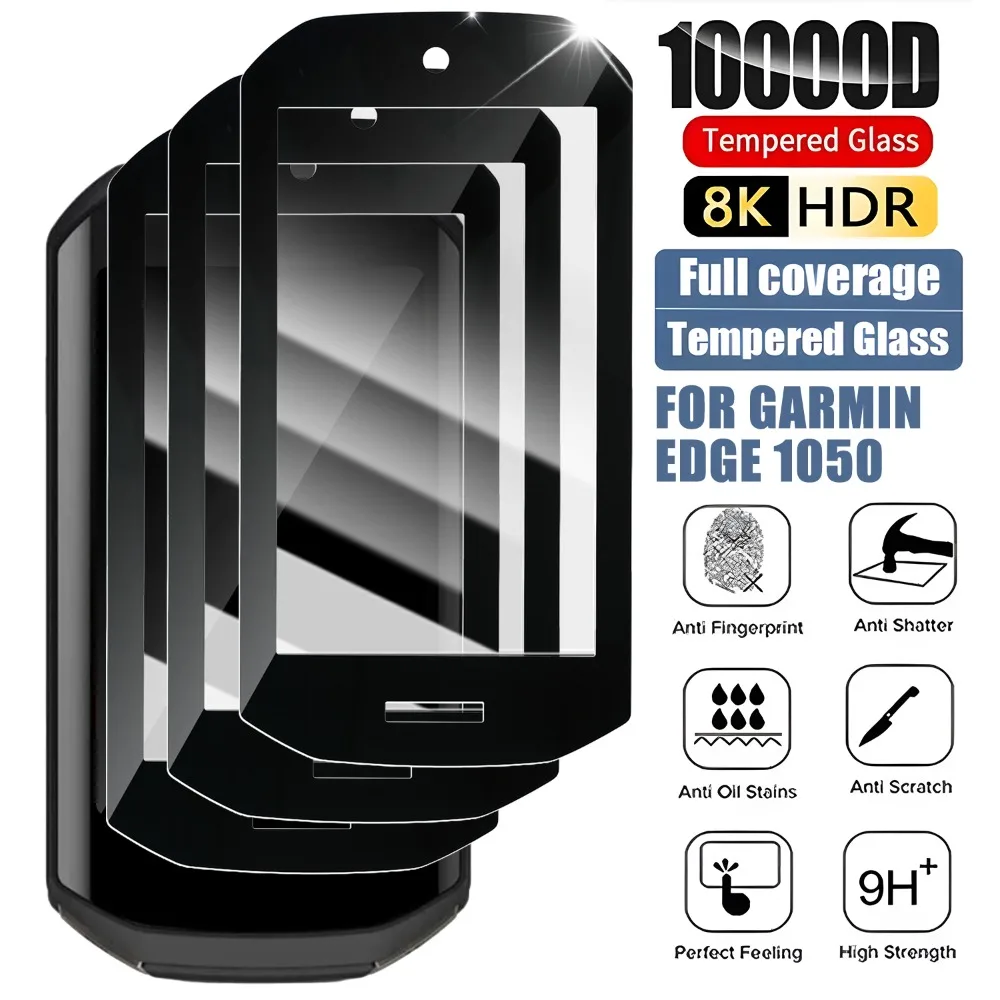 1-3 szt. Zakrzywione szkło hartowane 3D do Garmin Edge 1050 GPS Rowerowy Stoper Ochraniacz Ekranu Folia Anty-Zarysowa do Edge 1050