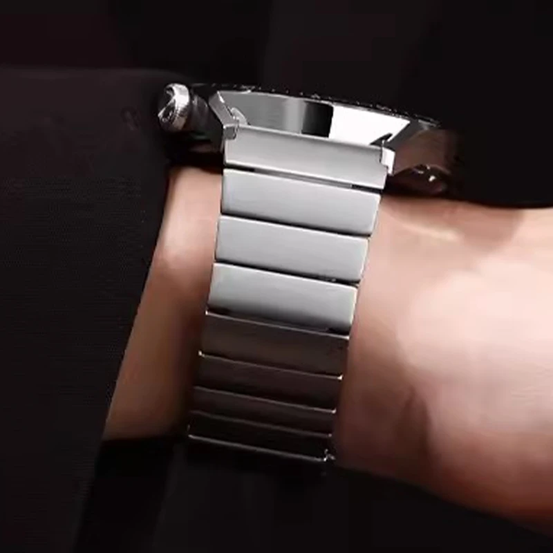 Huawei Watch用ソリッドチタン時計バンド,ブレスレット,時計アクセサリー,22mm,gt5,5pro,gt4,gt3,gt2,46mm