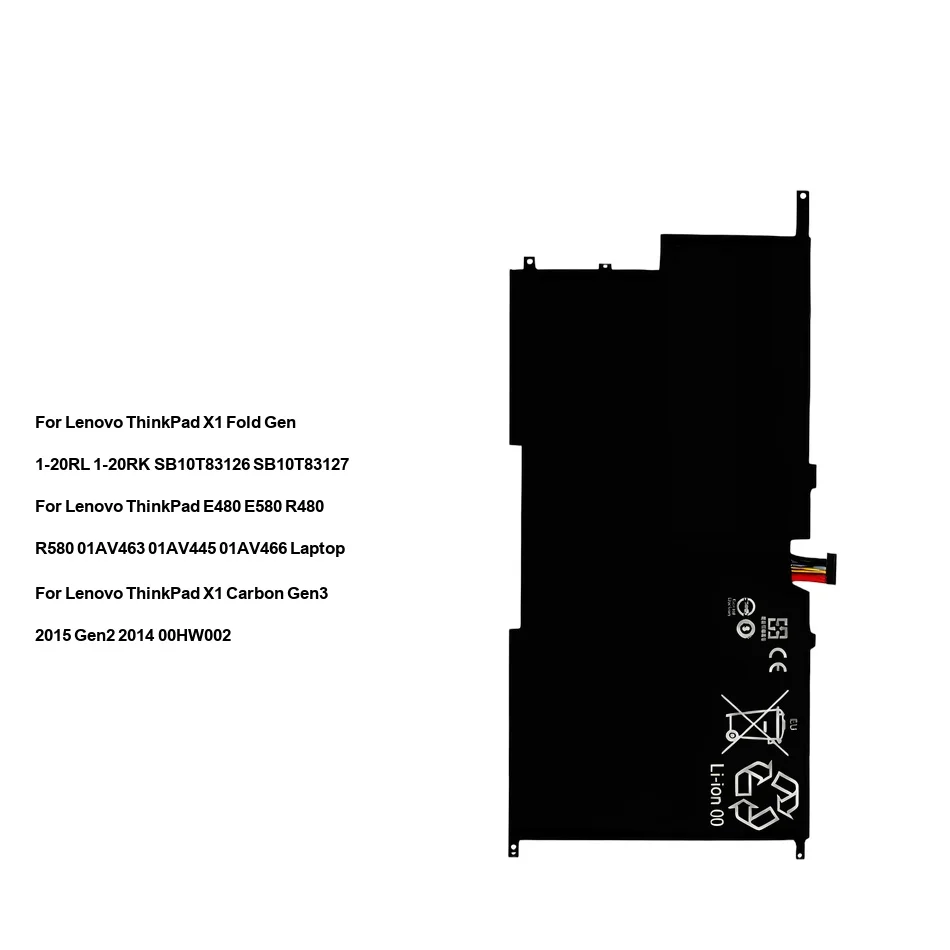

Laptop Battery 3290-6480mAh L19C4P70 L19L4P70 L19M4P70 00HW003 L17M3P53 For Lenovo Thinkpad E480 E580 R480 X1 2014 2015