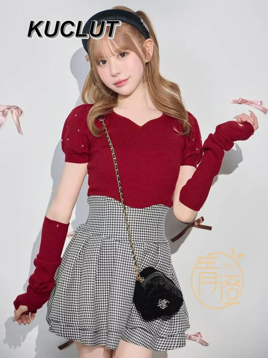 Fashion New High Waist Short Skirts for Women Thin Japanese Style Sweet and Cute 2025 Spring Summer A Line Casual Skirt Femme