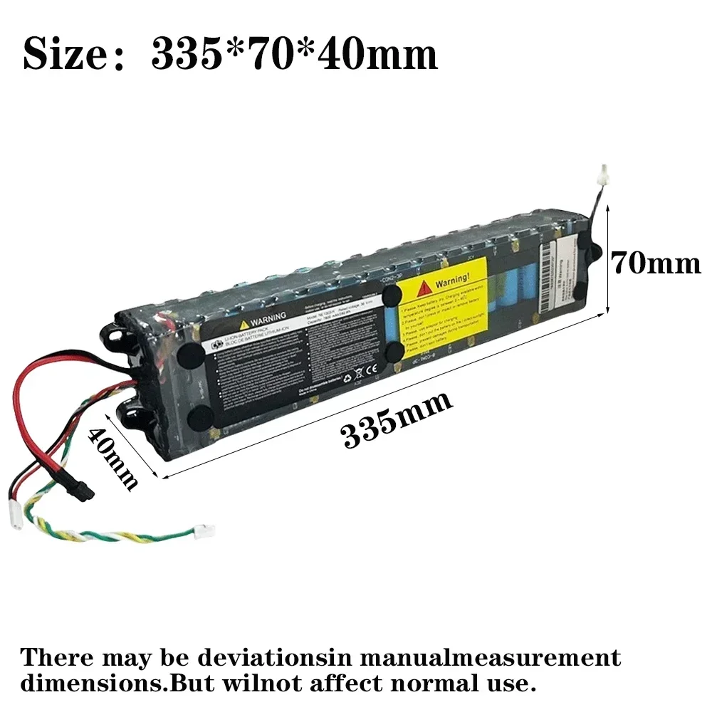 18650 10S3P 36V 7800mAh Litium Ion Battery Pack NE1003-H Cell Communication Interface for Xiaomi M365 Electric Scooter