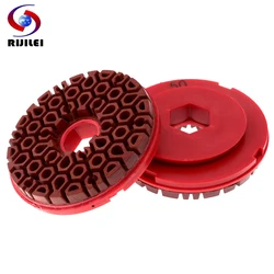 5Inch Snail Lock Edge Polishing Pad 125MM Aggressive Sanding Disc Wet Use For Granite Marble Stone Concrete Floor