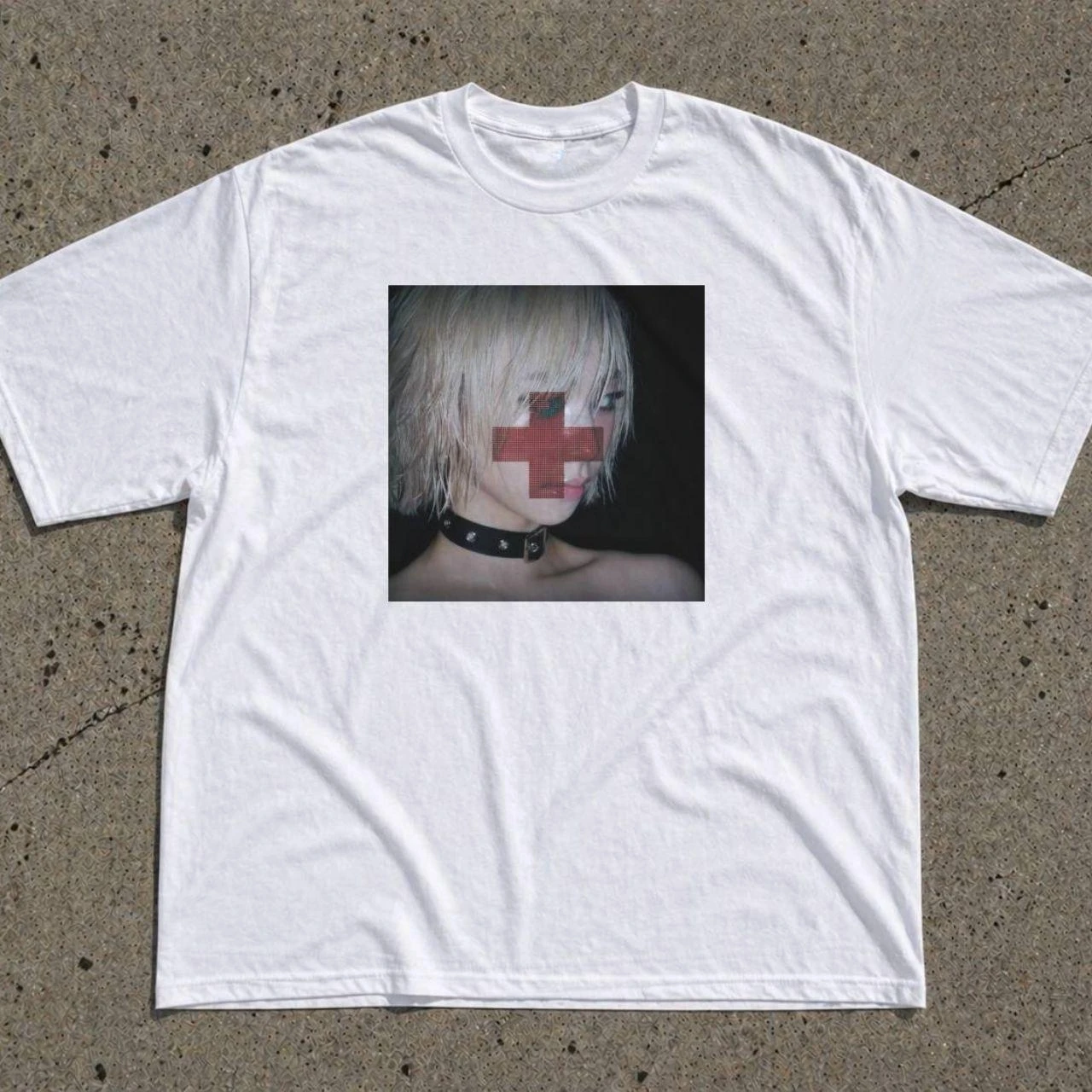 T-shirts featuring trendy prints, gothic style, Y2K Harajuku style, retro millennial-era fashion T-shirts, loose fit, unisex