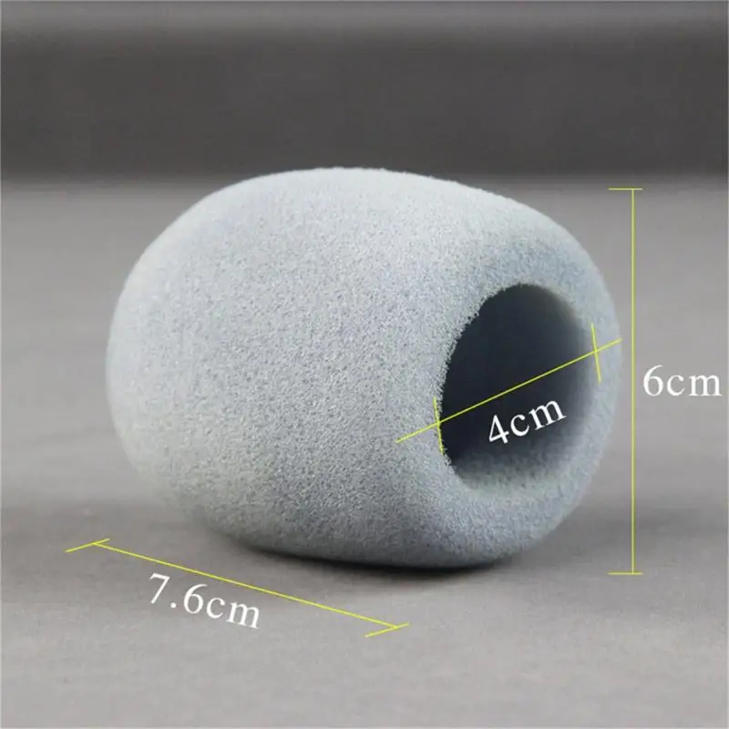 Universal Rubber Anti-Roll Sleeve for Most Dynamic Mic Windscreen Foam Bottom Guard for Stage Hosting