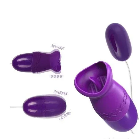 Jump Egg Sex Set Tongue Oral Licking Vibrator USB Vibrating Egg G-spot Vagina Massage Clitoris Stimulator Sex Toys Intimate Toys