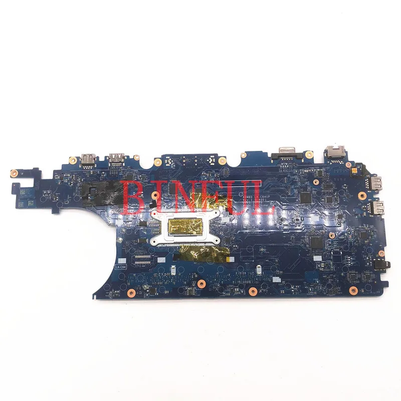 CN-0JGMFT 0JGMFT JGMFT Mainboard For Dell Latitude E5570 Laptop Motherboard W/SR2EY I5-6200U CPU ADM80 LA-C641P 100% Full Tested