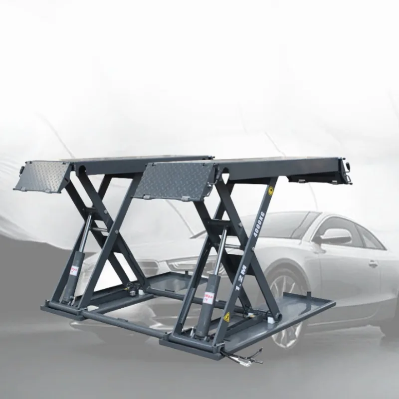 

[Hot Sale] Cheap Car Scissor Lift Portable 3.5T In-ground Hydraulic Scissor Car Lift Jack Lift For Car Service