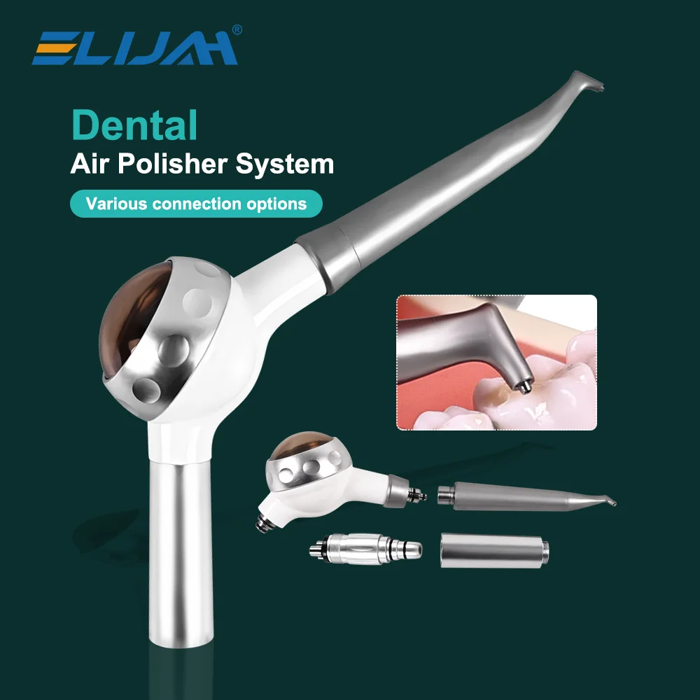 SYJH Dental Teeth Air Polishing Polisher Quick Connector Sand Blaster Gun Sandblasting Machine Handpiece Dentistry Tools