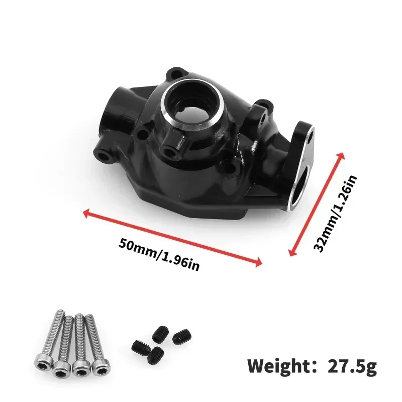 

Metal Front and Rear Axle Housing for Axial SCX10 PRO 1/10 RC Crawler Car Upgrade Parts Accessories