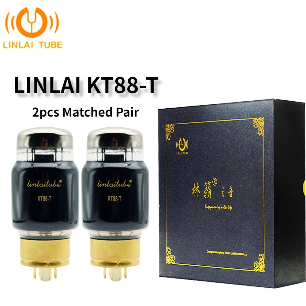 

LINLAI KT88-T Vacuum Tube Audio Valve Replaces KT88 KT120 6550 Tube Amplifier HIFI Audio Amplifier Matched Quad