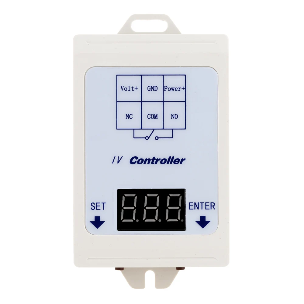 IV-U3 Time Relay Module 12V 24V DC Power Relay Module Board LED Display Digital Test Control Relay Voltage Detection Tools