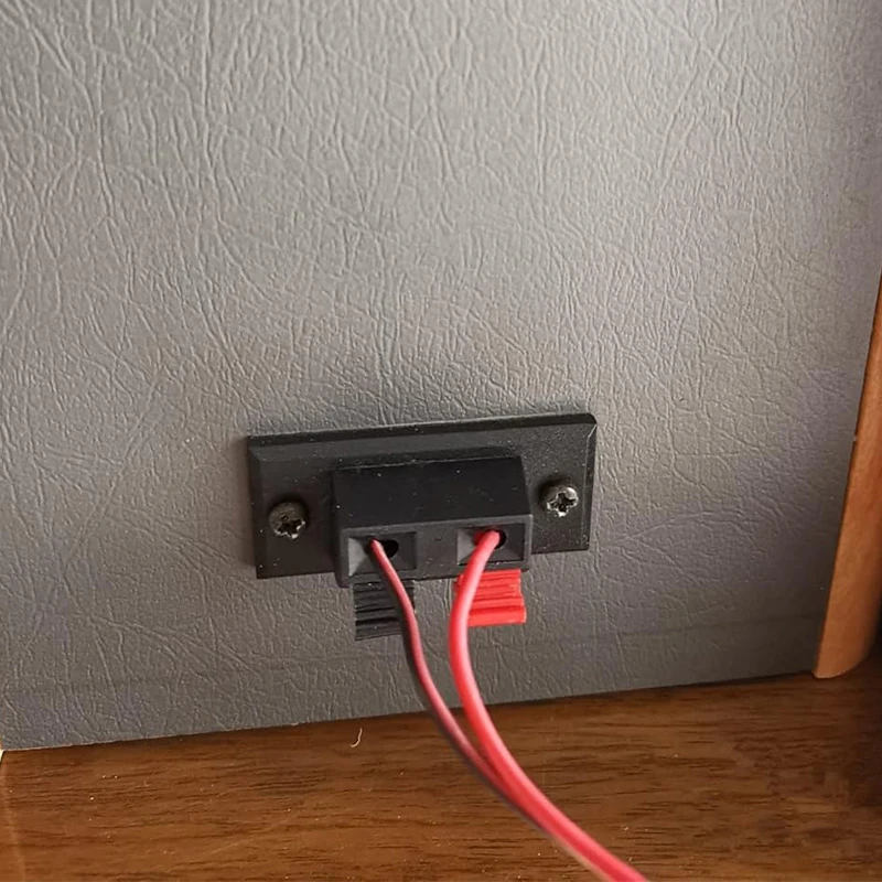 5PCS Plastic 2 Positions Connector Terminal Push in Jack Spring Load Audio Speaker Terminals Breadboard Clip Rapid Delivery