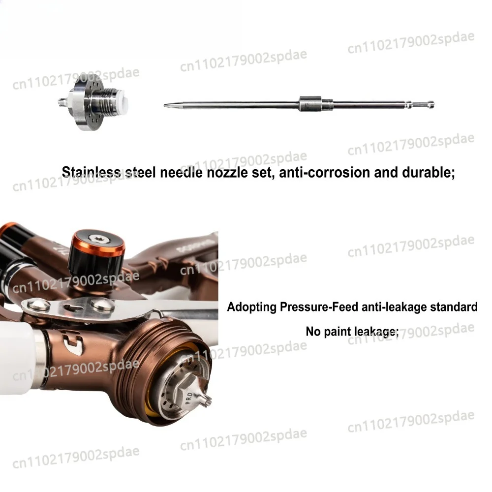 High Quality 1.3mm Folio Nozzle Automotive Gravity  Pneumatic Air Spray  Automotive Repair