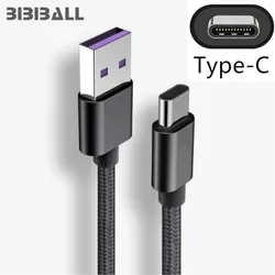 USB Type C Charger for Samsung S22 A53 A52 A21S USB-C Type-C 1M/2M Long Charge Cord for Xiaomi Mi11 Mi12 Mi6 LG G7 ThinQ LM-G710