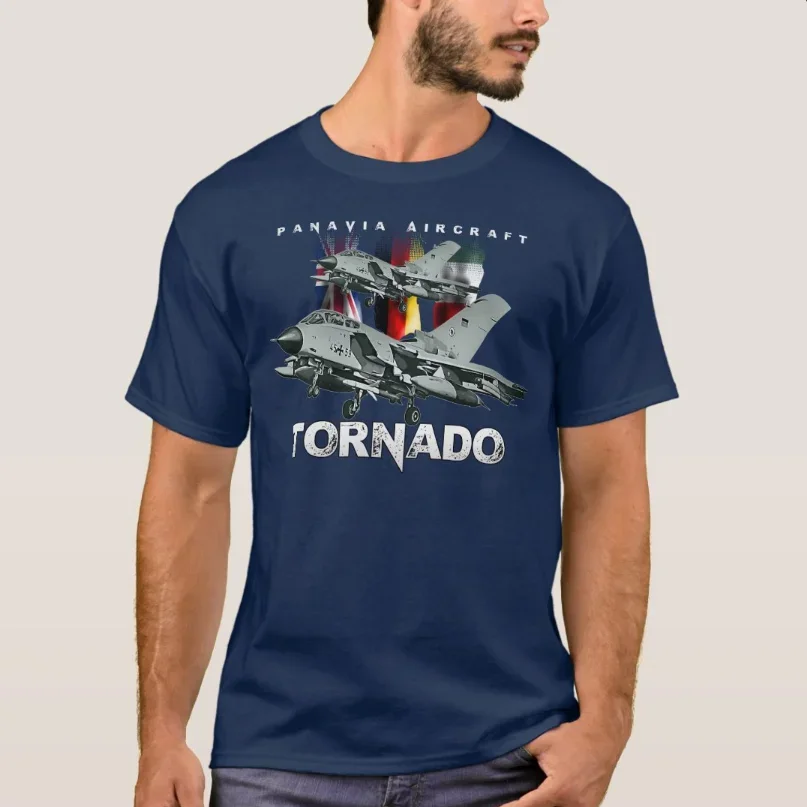 Panavia Tornado German European Fighterjet T-Shirt 100% Cotton O-Neck Summer Short Sleeve Casual Mens T-shirt Size S-3XL