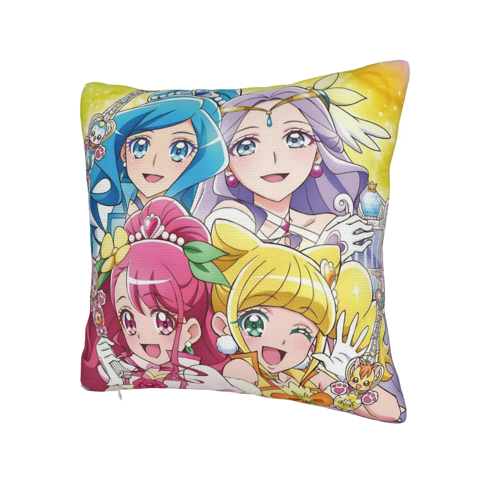 Soaring Sky Pretty Cure Pillowcase Accessories Printing Cushion Cover Decorative  Pillow Case Cover Home Multi Size