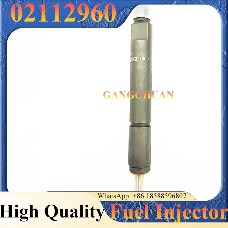 Fuel Injector 02112960 0432191326 for D6D Engine EC240B EC290B