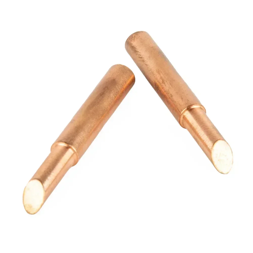 

5pcs Soldering Iron Tips 900M-T-5C Soldering Iron Pure Copper Lead-free For 936 Solder Tips Welding Head Soldering Tools