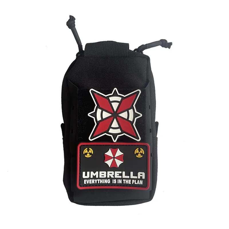 Umbrella Corporation, Biochemie-Taktikabzeichen, Kleidungsapplikation, gestickter Aufnäher, PVC-Gummiaufkleber, Militärrucksack-Aufkleber – Detail 5