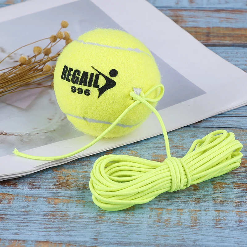 Elastische Gummi Springenden Ball Tennis Trainer Band Ball Anfänger Training Tennis Einzigen Praxis Ausbildung Gürtel Linie Kabel Werkzeug