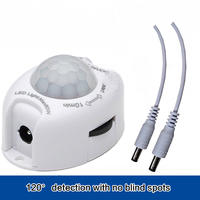 Motion Sensor Light Switch, Movement Detector, Activated Timer, Automatic PIR Motion Sensor, LED Strip Light Module Tape, 5V12V
