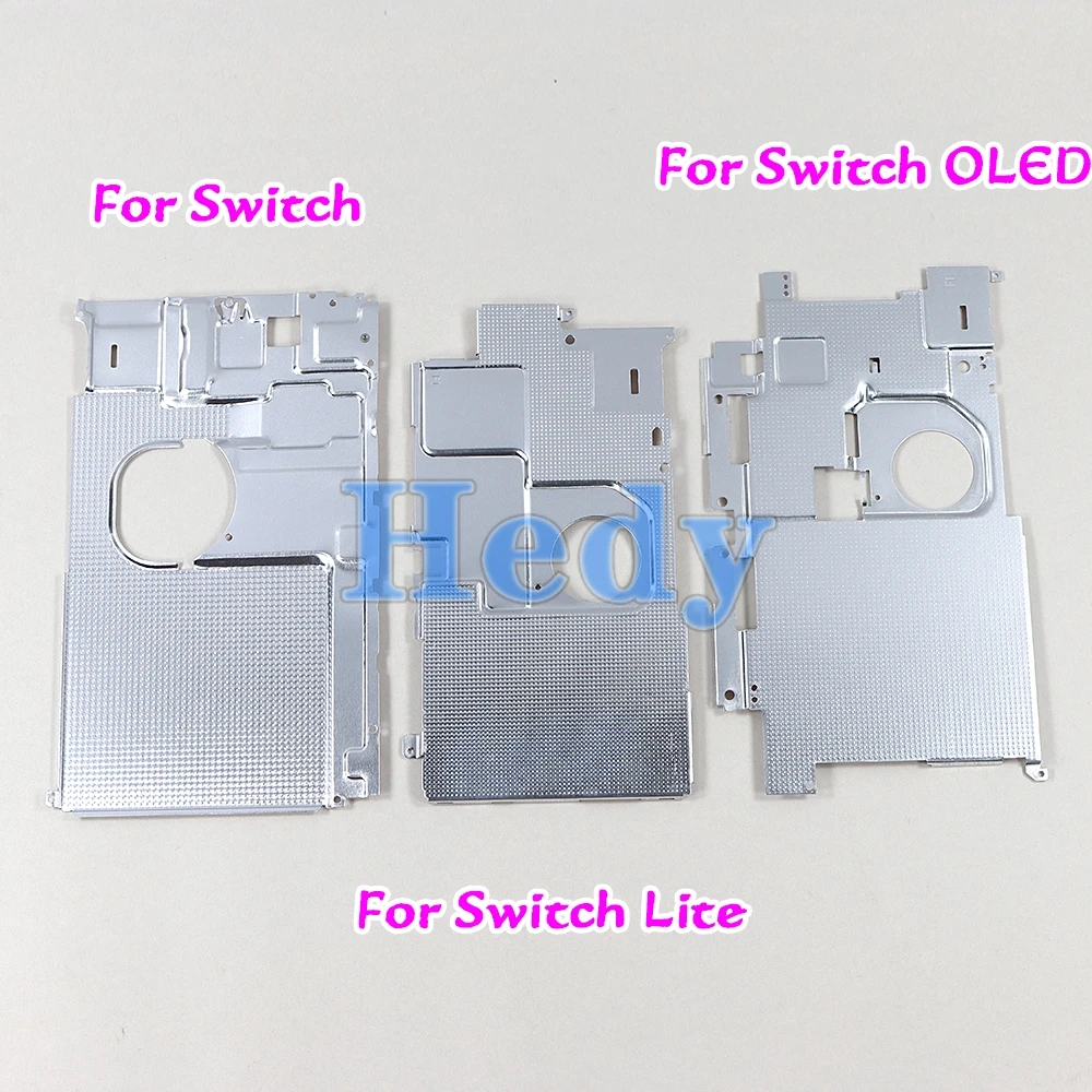 1PCS For Nintendo Switch HAC-001 Aluminum Metal Back Shield Shell Heatsink For Switch Lite OLED Middle Frame Metal Film