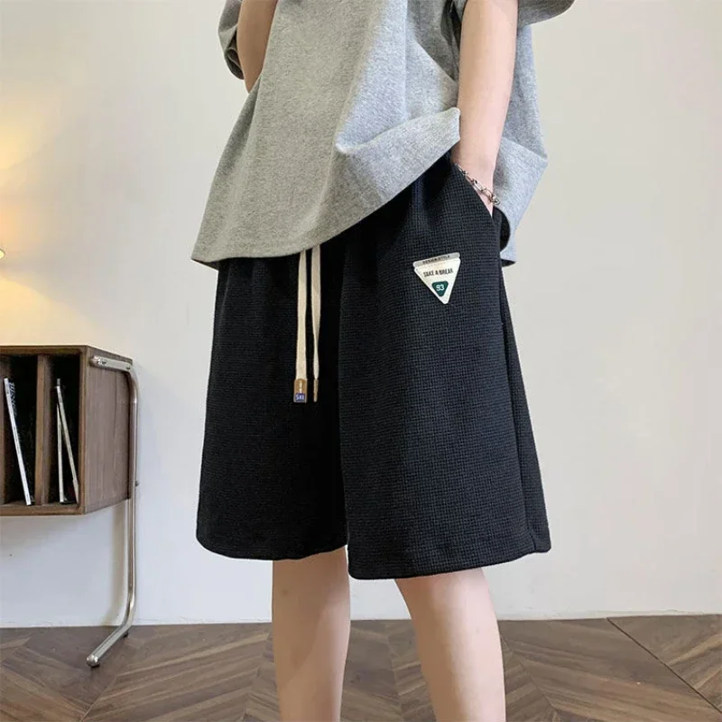 

Мужские шорты-бермуды Баскетбольные вафельные мужские шорты тренировочные длинные эластичные дизайнерские шорты с графическим рисунком Xxl Горячие предложения Малый размер Y2k Xl