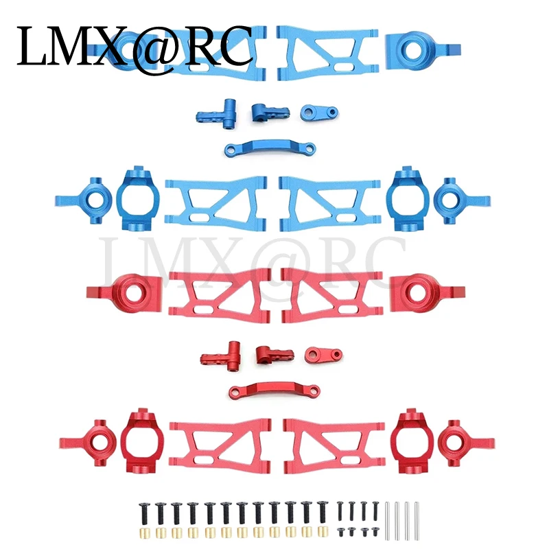 Remo Hobby Smax 1631 1635 1651 1655 Metal Steering Block C-Hub Carrier Steering Assembly Suspension Arm RC Car Upgrade Parts Kit