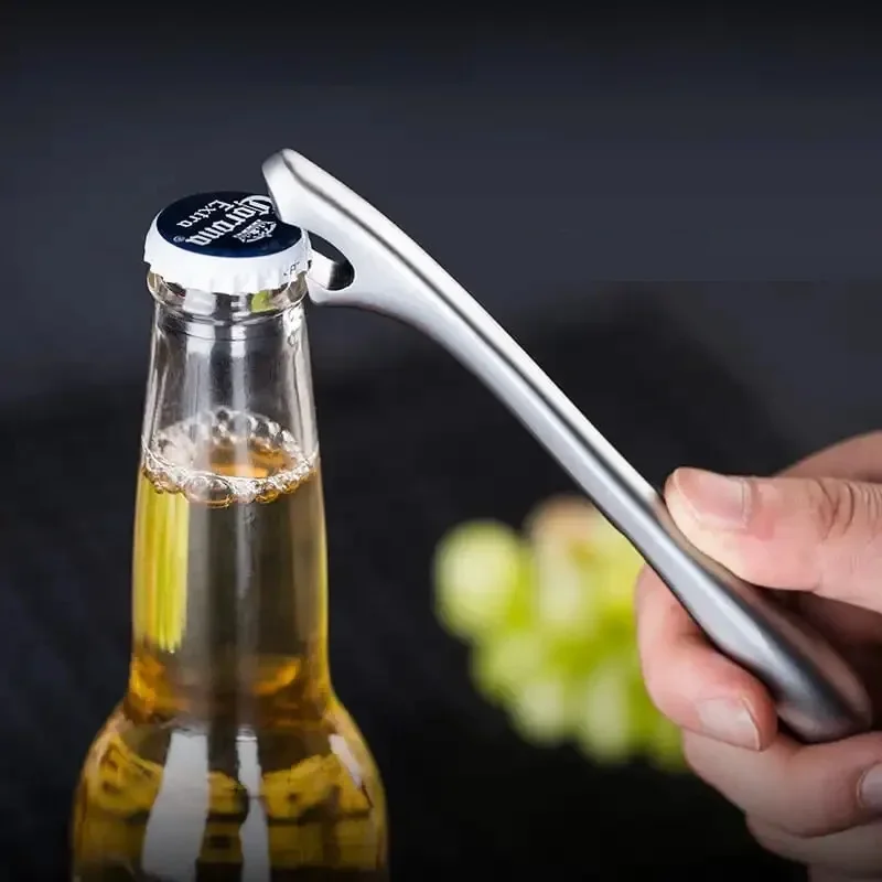 High-quality Beer Opener Innovative Bionic Fish Mouth Zinc Alloy Bottle Opener Streamlined Feel Comfortable Beer Bottle Opener