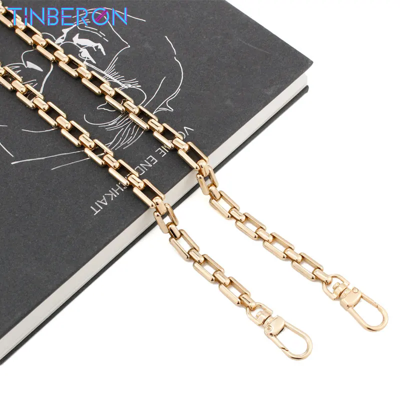 TINBERON DIY Bag Metal Chain Strap Quality Metal Shoulder Straps High-grade Hardware Bag Chain Accessories Women Bag Chain Strap