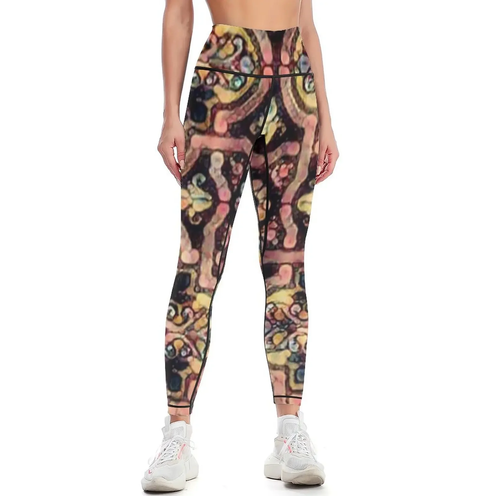 

Portuguese Tile Leggings push up legging Women's tights joggers for Legging sexy woman Womens Leggings