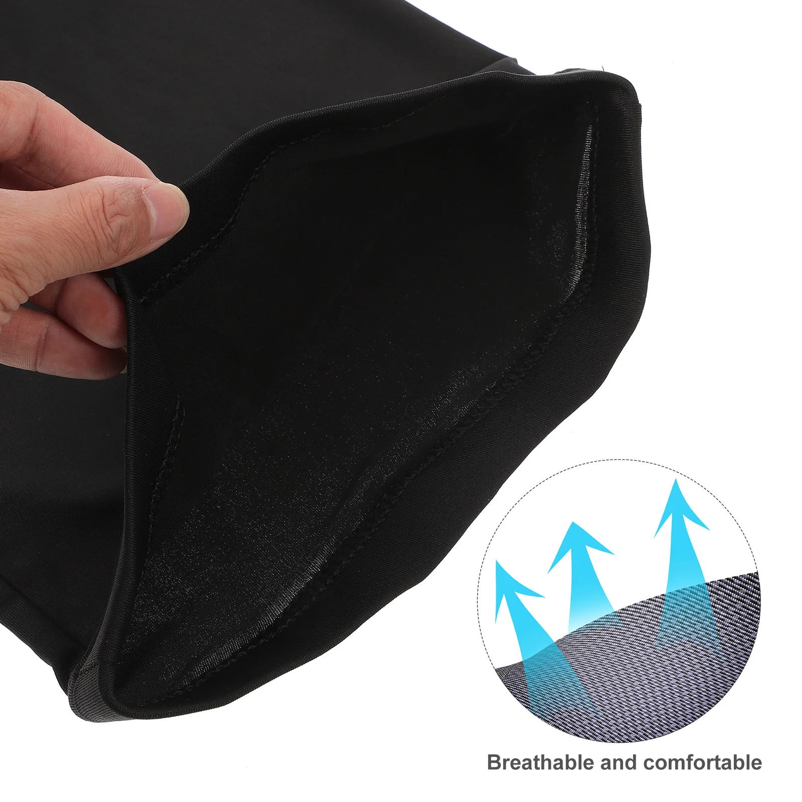 

4Pcs Braided Hair Hat Fashion Long Tail Turban Cap Breathable Comfortable for Waves Hiphop Muslim Chemo Patients