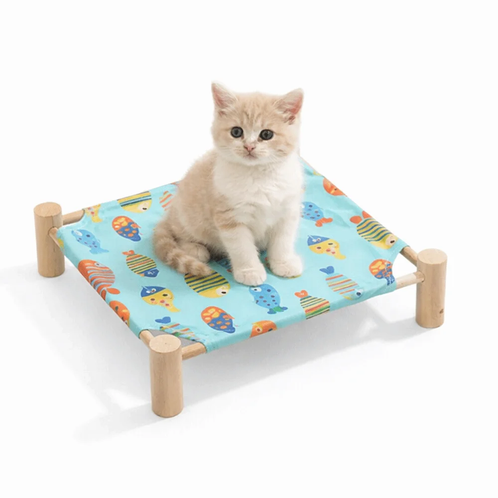 Cartoon Pet Camp Bed Sheet Dirt Resistant Washable Pet Bed Sheet Replacement Nylon Wear-resistant Cat Dog ​​Changing Blanket