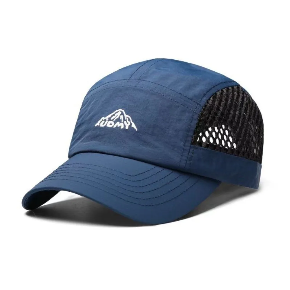 

Simple Sun Protection Male Baseball Cap Japanese Style Ultra Thin Sports Sunhat Breathable Mesh Men Peaked Cap Running