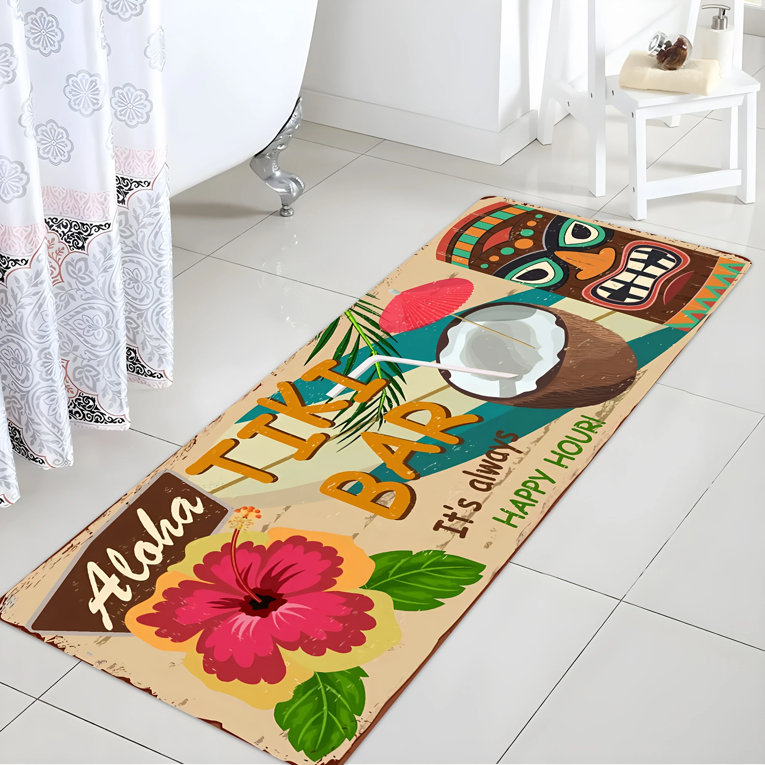 tapete-longo-vintage-aloha-tiki-bar-hibiscus-para-decoracao-de-casa-tapete-para-banheiro-e-lavabo