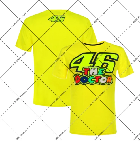 

2526 New NO.46 Valention Rossi Enthusiast Motorsport Men's Kids Commemorative Summer Fashion Breathable T-Shirt Graphic Shirts