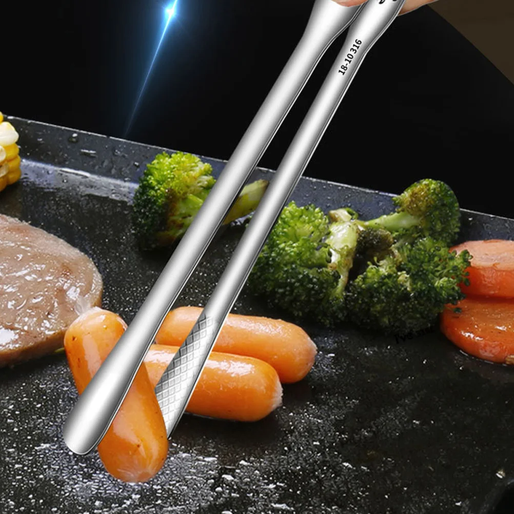 

Stainless Steel Strawberry Clamp Food Tongs Reusable Kitchen Tool For Bbq Bakery Buffet Cooking Serving Bread Ice Cube
